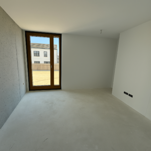 Schlafzimmer - aktueller Bautenstand - Wohnung 2 - 1. Stock