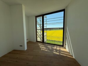 Schlafzimmer - aktueller Bautenstand - Wohnung 12 - 2. Stock