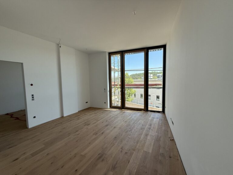 Wohnzimmer - aktueller Bautenstand - Wohnung 14 - 2. Stock