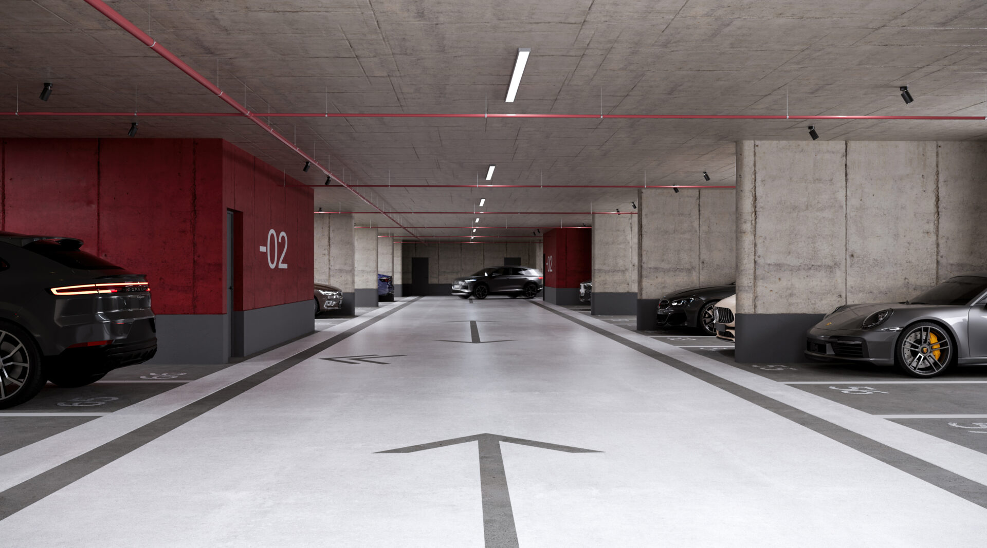 Panorama - Tiefgarage