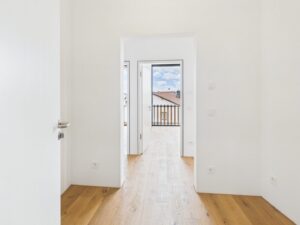 Blick Richtung Schlafen